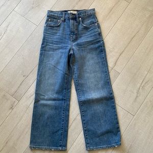 Madewell Slim Wide Leg Crop